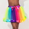 Nicute Rainbow Womens Tutu Layered Tulle Ballet Skirt Rave Festival Colorful Tutu for Adult (Rainbow 1) view 2