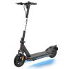 Gotrax Eclipse Electric Scooter, 10" Solid Tire, Max 20Mph Speed and 28Mile Range 500W Motor with Front Double Suspension Commuting EScooter for Adult, Black view 1