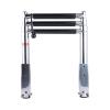 JLXJ 3 Step Swim Step Ladder, Pontoon Extension Folding Boat Ladder, Stainless Steel Telescopic Marine Ladders, for Dock/Outboard/Fishing Boat view 2