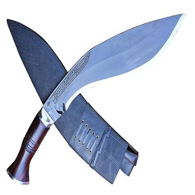 EGKH - 13 inch Historic Khukuri - Traditional rust free farmer blade knife - Handmade by Ex - Army Khukuri House