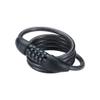 BBB Cycling, QuickCode Combination Cable Bike Lock with Code for Road, Mountain and Urban Bikes, Outdoor Heavy Duty Waterproof, BBL-66, Black view 1