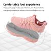 AOE Womens Walking Running Shoes Ultra Lightweight Breathable Mesh Tennis Shoes Non Slip Athletic Workout Gym Sneakers 6.5women / 5.5men Pink view 4
