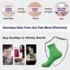 Men's Small-Check Dress Socks Pearl-Fiber Casual Quarter Socks Decrease-Odor Moisture-Wicking Breathable Sock (4 Pack) view 4