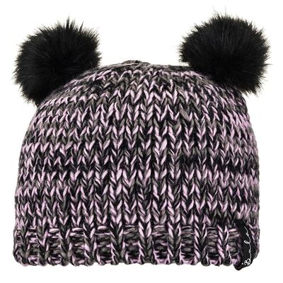 BULA Girl's Lotus Beanie (Big Kids) Black One Size