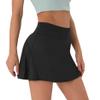 PERSIT Womens Tennis Golf Skirts Athletic Pleated High Waisted Skorts with Pockets for Workout Sports Running - Black - S view 3