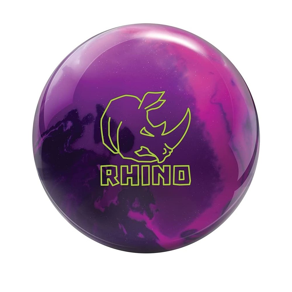 Brunswick Rhino Bowling Ball (11, Magenta/Purple/Navy)