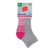 Hanes womens 6-pair Comfort Fit Ankle fashion liner socks, Gray Assorted, 12-Aug US view 3