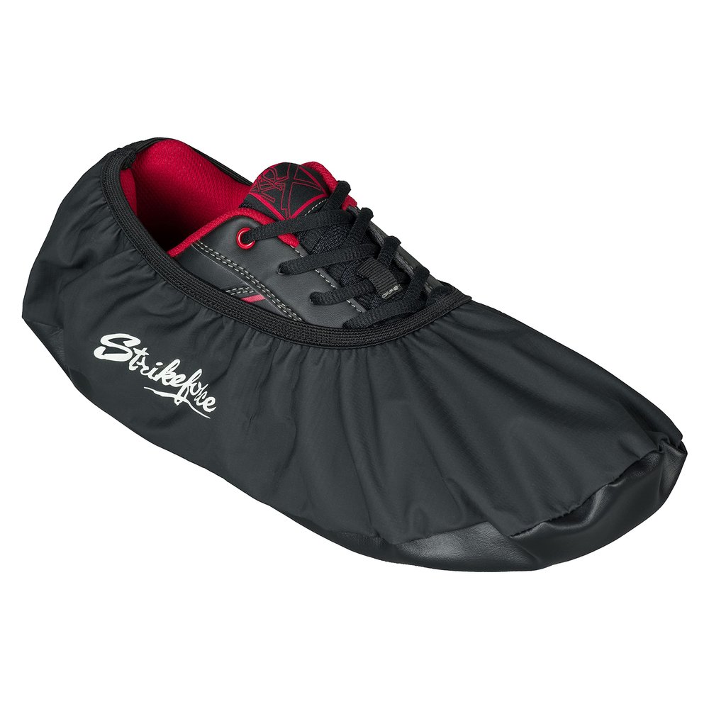 KR Strikeforce Stay Dry Shoe Covers - Black (US Footwear Size System, Adult, Men, Alpha, Medium, Large)
