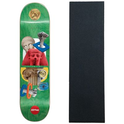 Almost Skateboard Deck Youness Amrani Relics Green 8.0" x 31.7" with Grip