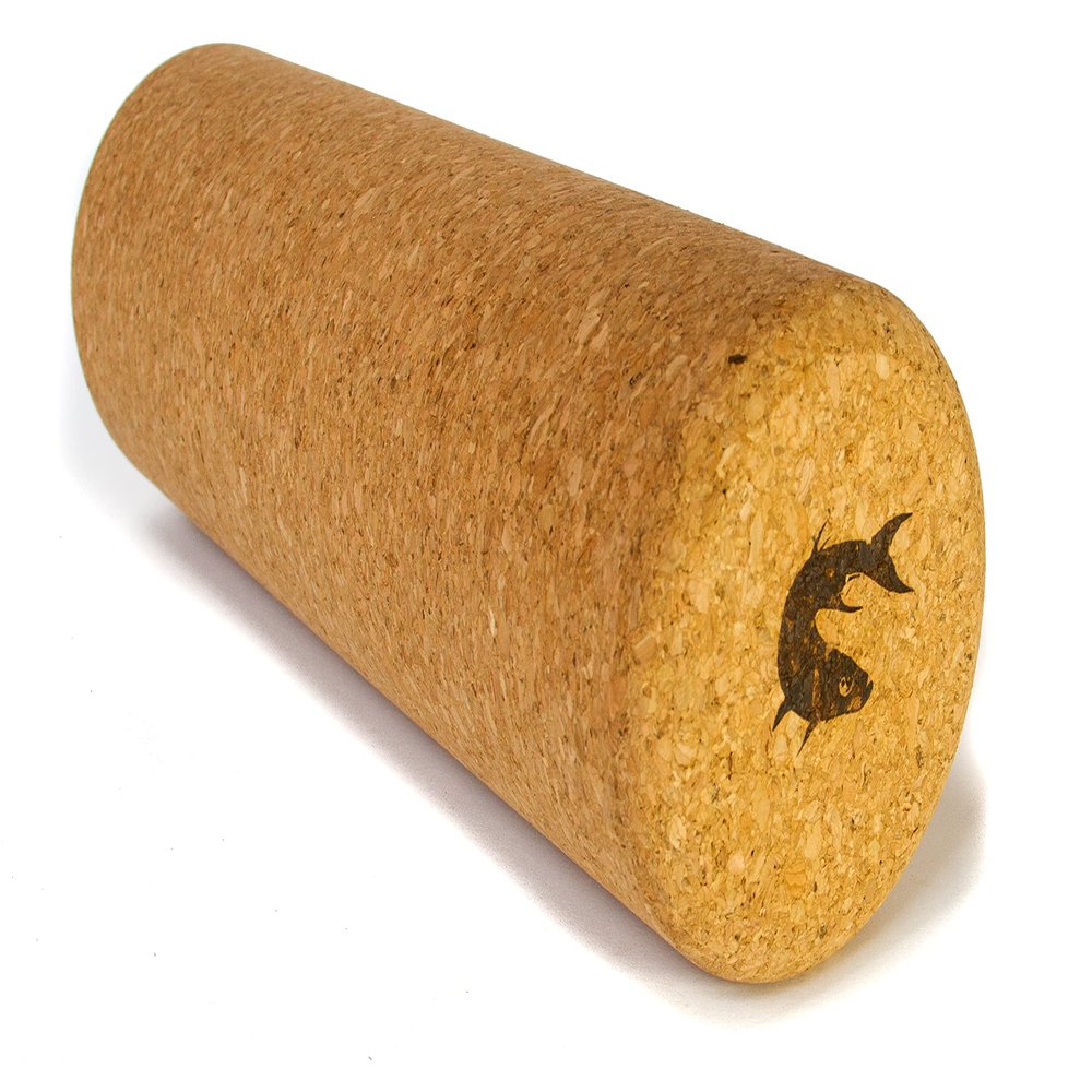 Aquanimous Cork Massage Roller Natural Eco-Friendly NO Foam Roller (16 Inch)