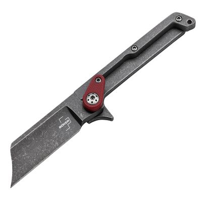 BKER PLUS Fragment G10 Mini Pocket Knife two-hand-opening EDC Keychain Folding Knife - Small - Box Cutter