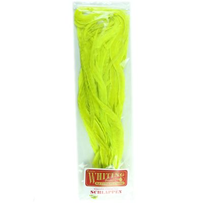 Whiting Farms Schlappen Bundles Under 14 in White Dyed Fl. Yellow Chartreuse