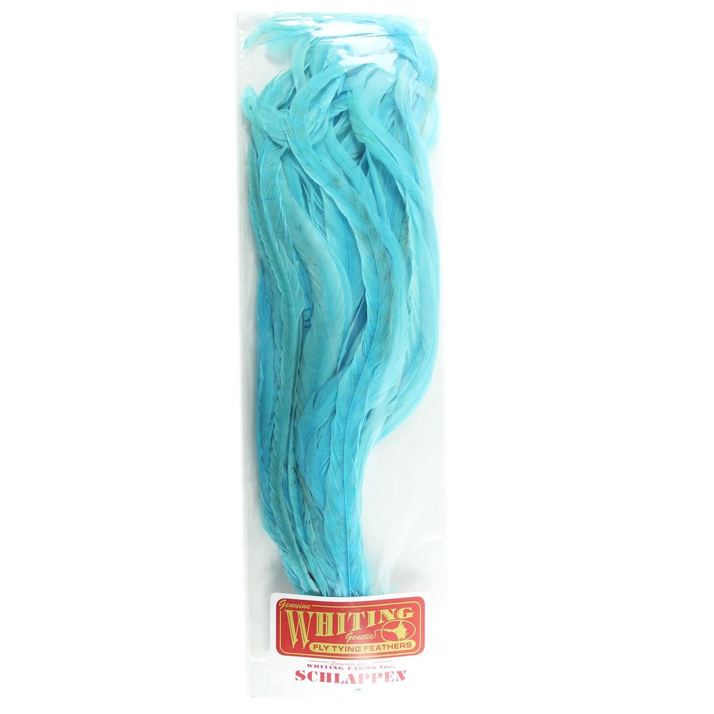 Whiting Farms Schlappen Bundles Under 14 in White Dyed Silver Dr. Blue