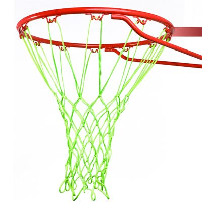 Cannon Sports Heavy Duty Basketball Net Replacement - 21 Inches - 12 Loop Standard Size - Weather Resistant for Indoor/Outdoor Courts - Fits All Standard Rims (Lime Green)