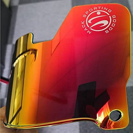 MSG Revo Red Football Visor