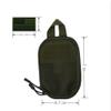 EDC Molle Bag for Men - Tactical Pouch with American Flag Embroidery Patch (Black 2 Pack) view 3