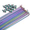 TYXTYX Bike Wheel Spokes 14G/14# Steel 18 PCS 257~291mm Vacuum Plating (Colorful) view 1