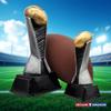 Decade Awards Majestic Personalized World Class Fantasy Football Trophy - Engraved MVP Award for League Champion or Draft Star - Most Valuable Player Recognition - Customize Now (12 Inch) view 2