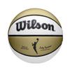 WILSON WNBA Commemorative Series Gold Edition Basketball - Size 6 - 28.5", Gold/White view 1