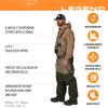 FROGG TOGGS Men's Legend 2-N-1 Hunting Wader with Zip in/Out Primaloft Liner view 2