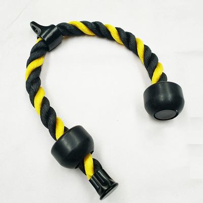 LKP Pull Down Rope Cable Attachment Tricep Bicep Rope Nylon Exercise Handle Home Gym Workout Handle Attachment for Muscles Training
