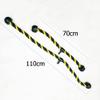 LKP Pull Down Rope Cable Attachment Tricep Bicep Rope Nylon Exercise Handle Home Gym Workout Handle Attachment for Muscles Training view 2