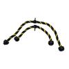 LKP Pull Down Rope Cable Attachment Tricep Bicep Rope Nylon Exercise Handle Home Gym Workout Handle Attachment for Muscles Training view 3