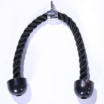 LKP Tricep Rope Cable Machine Attachment Fitness Pull Down Rope Cable Pulley Accessories for Home Gym Bodybuilding Strength Training