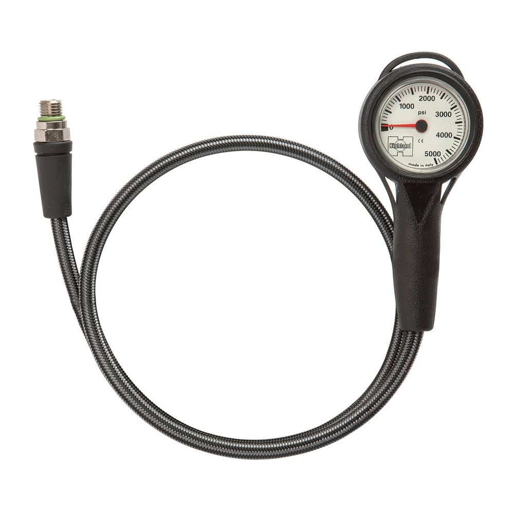 XS Scuba Highland Thin-Line Dual Scale Pressure Guage