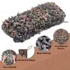 FLYEGO GEN 2 Camo Netting Camouflage Netting Hunting Blind Camo Net Camouflage Nets Military Surplus for Shooting Party Decoration Photograph Car Cover Sunshade(13ft x 20ft, Maple Leaf) view 2