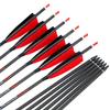 700 Spine Arrow 27 Inch Arrow Target Practice Arrow Hunting Arrow Carbon Arrows Compound Bow Recurve Bow Adult Youth Archery Indoor Outdoor Shooting Field Tip 12pc view 3