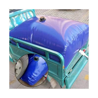 GDMING Water Carrier Container, PVC Pressure-Resistant Water Storage Bag, Large Capacity Drought Prevention Transport Water Tank for Garden Watering Irrigation, Customizable