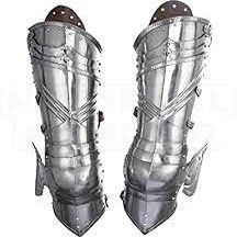 German Steel Leg Armor Medieval Leg Protection