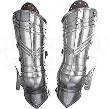 German Steel Leg Armor Medieval Leg Protection