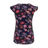 JEATHA Women's Maternity Tunic Tops Sleeveless Boho Shirt Nursing Breastfeeding Blouse Casual Daily Wear Dark Navy XXL view 3