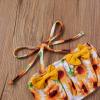 Infant Toddler Baby Girl Swimsuit Bikin Set Sunflower Crop Top Ruffle Short Hat 3Pcs Swimwear Bathing Suit Summer Beach Wear (Yellow, 18-24 Months, 24_Months) view 3