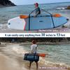 Kolti Adjustable Kayak SUP Carry Strap, Multi-Use Shoulder Strap for Surfboard Stand Up Paddleboard Canoe Longboard Carry Belt Paddle Board Accessories view 4