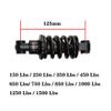 LvTu Electric Mountain Bike Shock Absorber 125mm Adjustable Spring Absorbers (Size : 1500Lbs) view 3