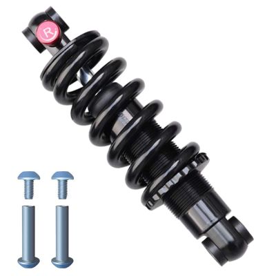 LvTu Mountain Downhill Bike Coil Rear Shock Absorber Suspension 125mm/ 150mm/ 165mm/ 190mm Damping Spring Adjustments (Color : 165mm(6.5"), Size : 2000 Lbs)