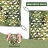 FLYEGO GEN 2 Camo Netting Camouflage Netting Hunting Blind Camo Net Camouflage Nets Military Surplus for Shooting Party Decoration Photograph Car Cover Sunshade13ftx20ft, Woodland view 2