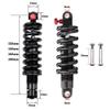 LvTu Bike Shock Absorber 125mm 150mm 165mm 190mm Damping Adjustment Hydraulic Spring Absorber Suspension (Size : 125mm) view 2