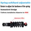LvTu Bike Shock Absorber 125mm 150mm 165mm 190mm Damping Adjustment Hydraulic Spring Absorber Suspension (Size : 150mm) view 3