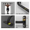 Pull Up Bar Hua Indoor and Outdoor Sports Pull-up Bar, Wall-Mounted Horizontal Bar, Home Gym Men and Women Strength Training Pole, Load 200kg, 3 Sizes (Size : 70cm) view 4
