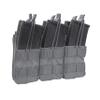 Triple Stacker Open Top M4 Mag Pouch (Wolf Grey) view 1