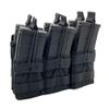 Triple Stacker Open Top M4 Mag Pouch (Black) view 1