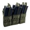 Triple Stacker Open Top M4 Mag Pouch (Ranger Green) view 1