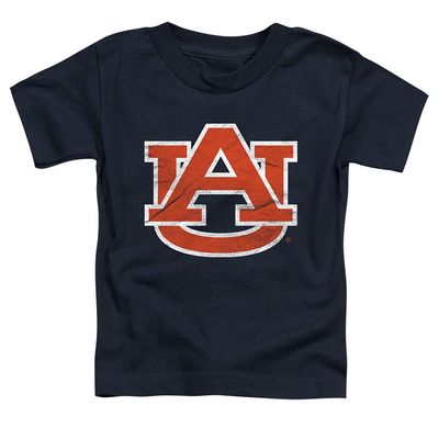 Auburn University Official Distressed Primary Unisex Toddler T Shirt,Navy, 2