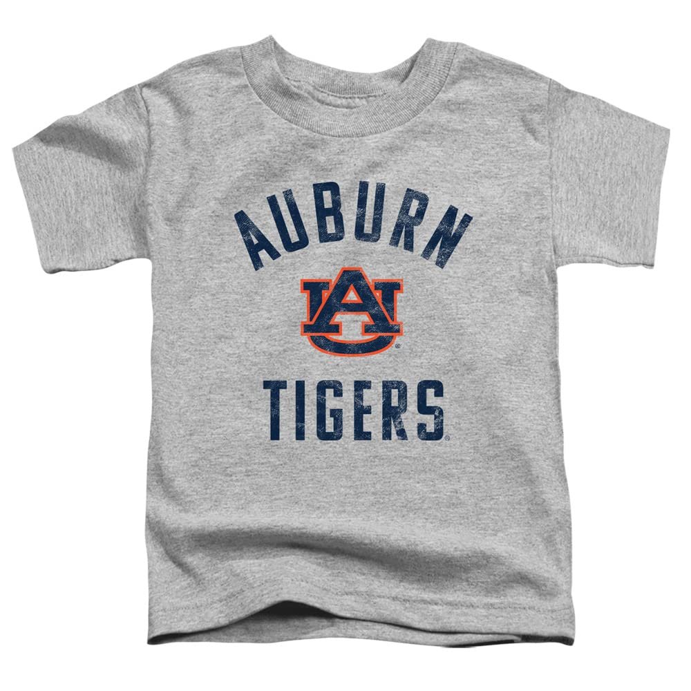 Auburn University Official Au Tigers Logo Unisex Toddler T Shirt,Athletic Heather, 2