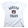 Auburn University Official Au Tigers Logo Women's T Shirt,White, Large view 1