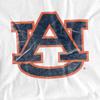 Auburn University Official Distressed Primary Women's T Shirt,White, 2X-Large view 2